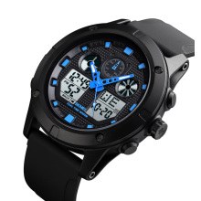 New  SKMEI 1514 Waterproof Mens analog watch Alarm Digital  Wrist Watches